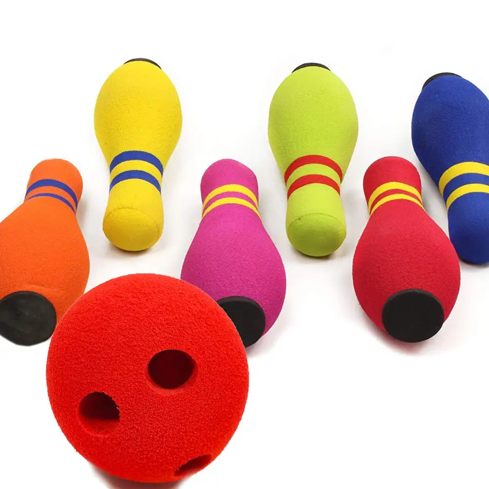 Kids Early Education Toys Safe Foam Bowling Game Toy Nbr Mini Indoor Bowling Ball Set Buy Kids