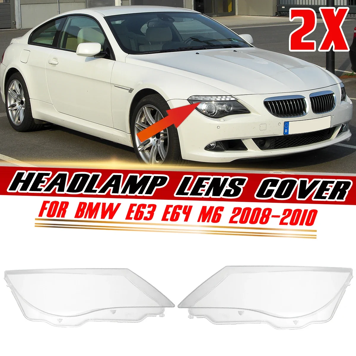 bmw e63 m6 headlight