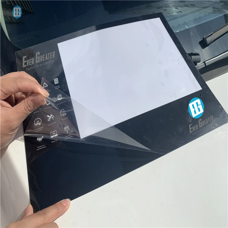 Black Or White License Disc Holders Car Tax Disc Holder With Glue Or