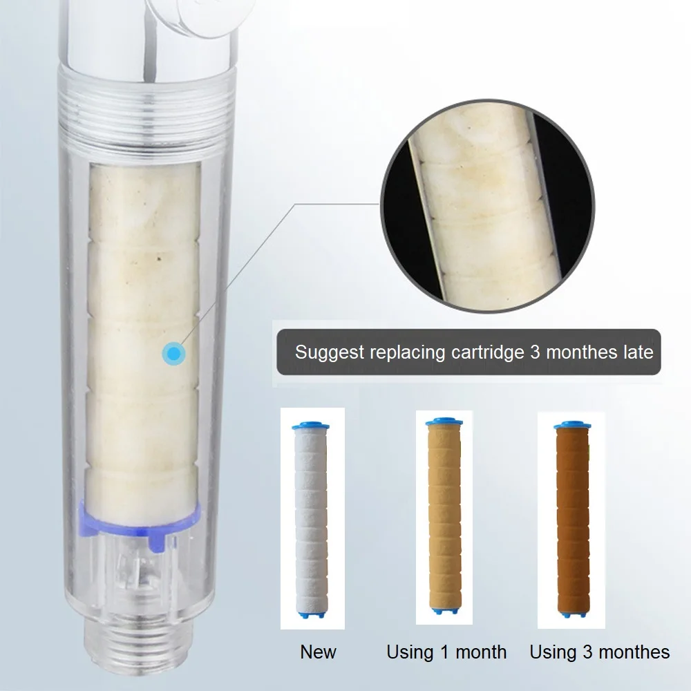 4 Pieces Pack Replacement Filter Cartridges For Filter Shower Head