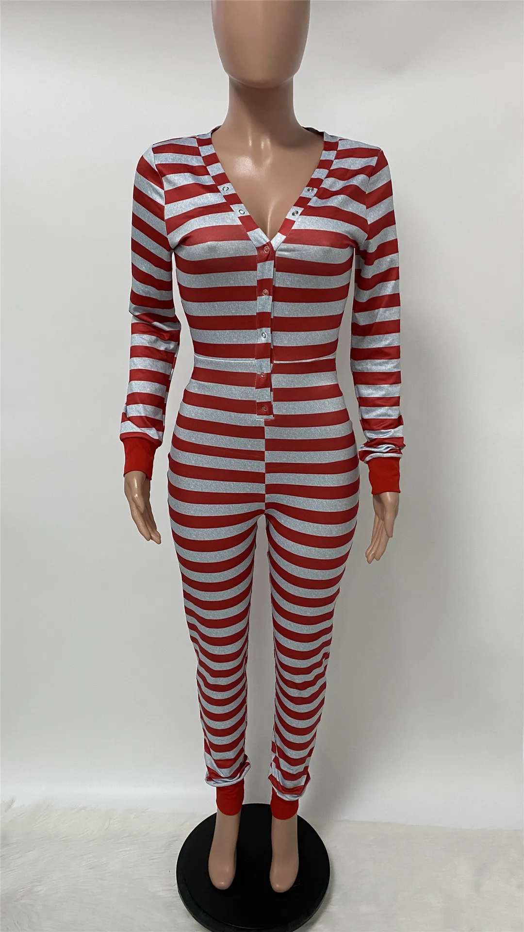 New Design Onsie Sleepwear Plus Size Loungewear Pajamas With Butt Flap Pajama Womens Adult 0806