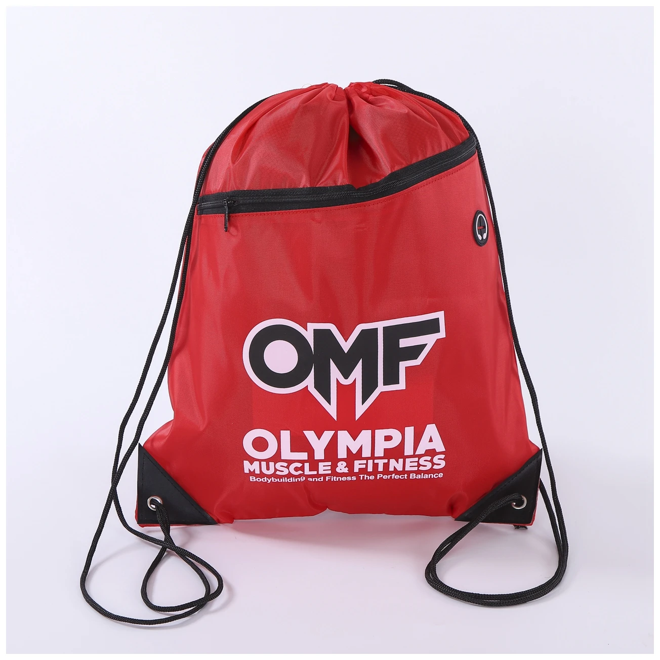 Wholesale Promotional Waterproof Polyester Nylon Sports Drawstring Gym