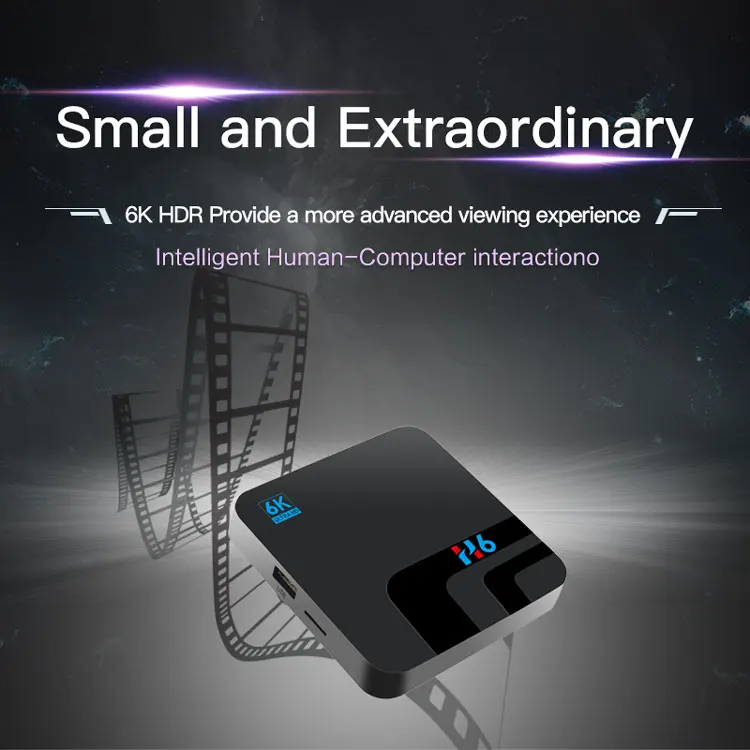 New Advanced H6 Cpu Allwinner Satellite Receiver Android Tv Box With 3g