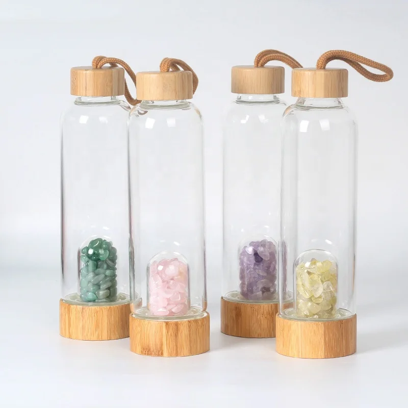 Wholesale Natural Gemstone Drink Healing Crystal Stones Infused Elixir