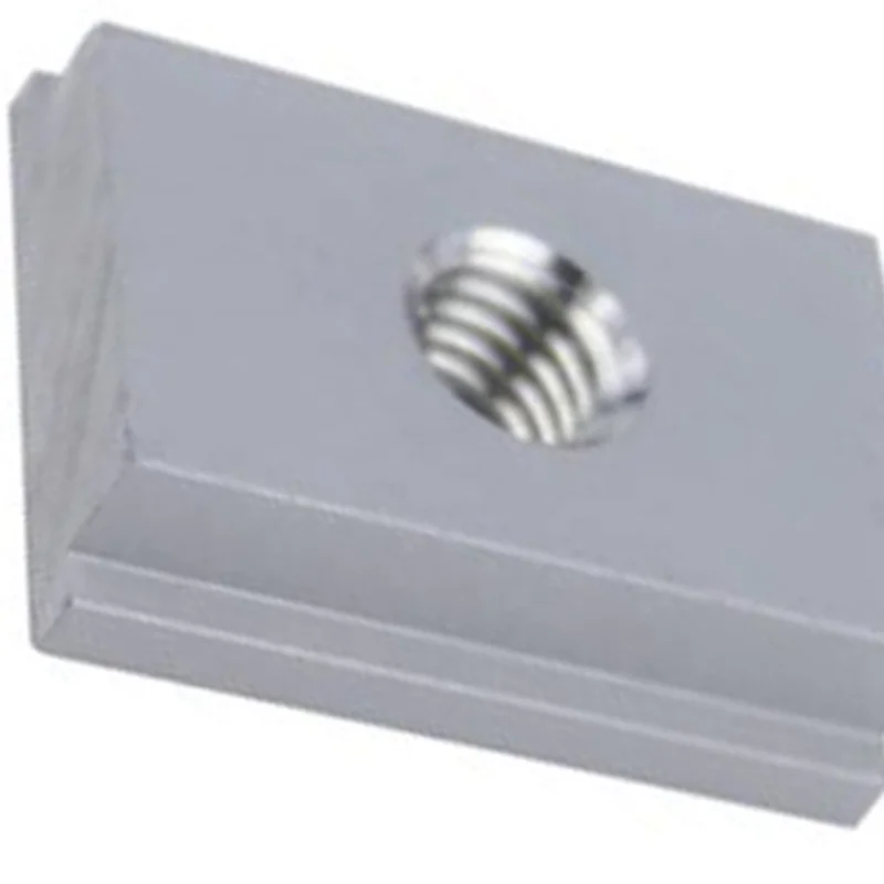 Top M6 Ttrack Slider Sliding Nut Aluminum Alloy T Slot Nut For