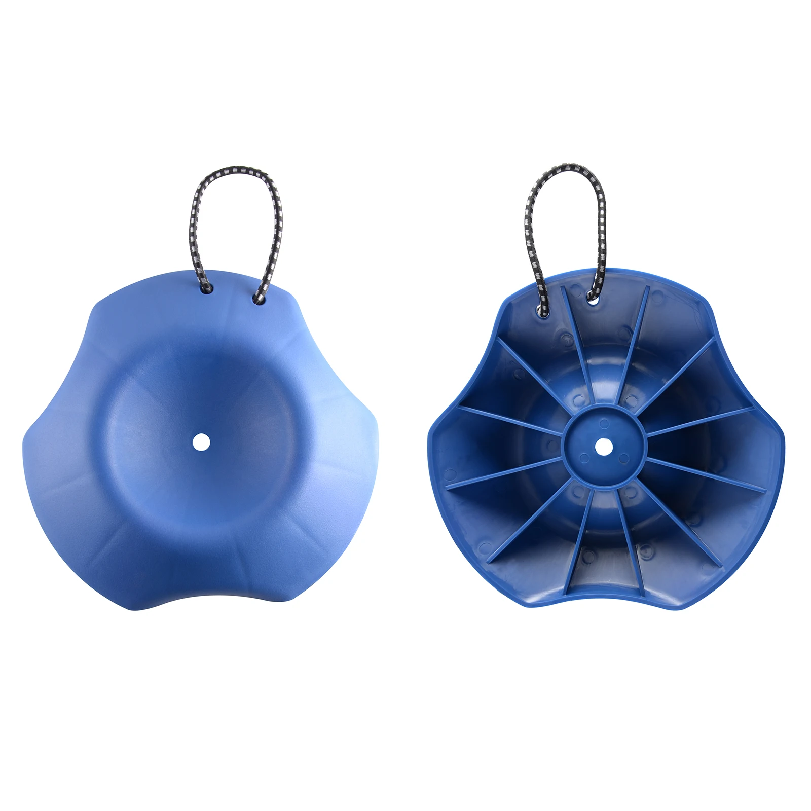 Visible Blue Trailer Stopper Tongue, Trailer Jack Wheel Dock Chock - View #5