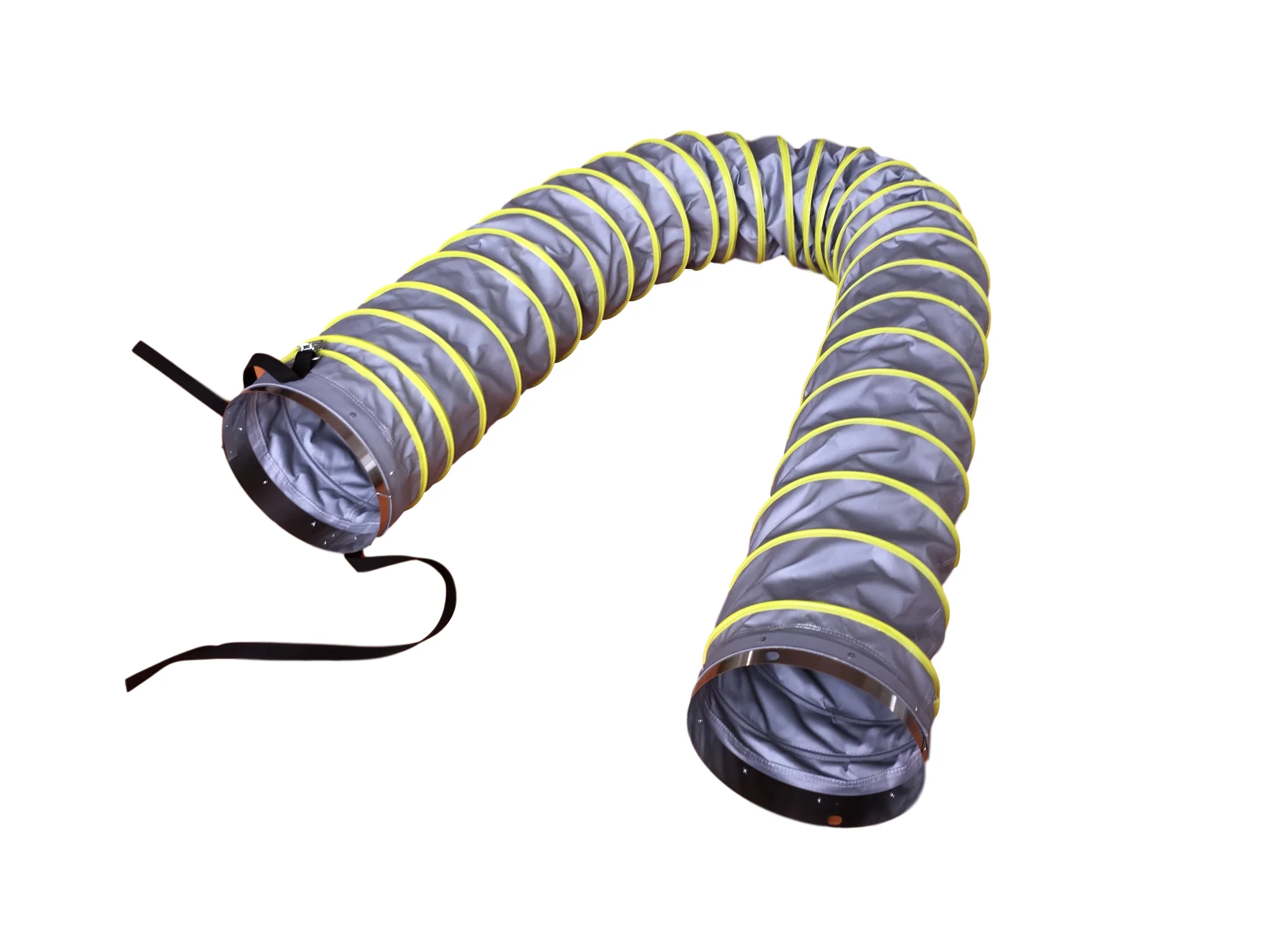 fiber glass fabric polar duct for hot-air blower heat supply or