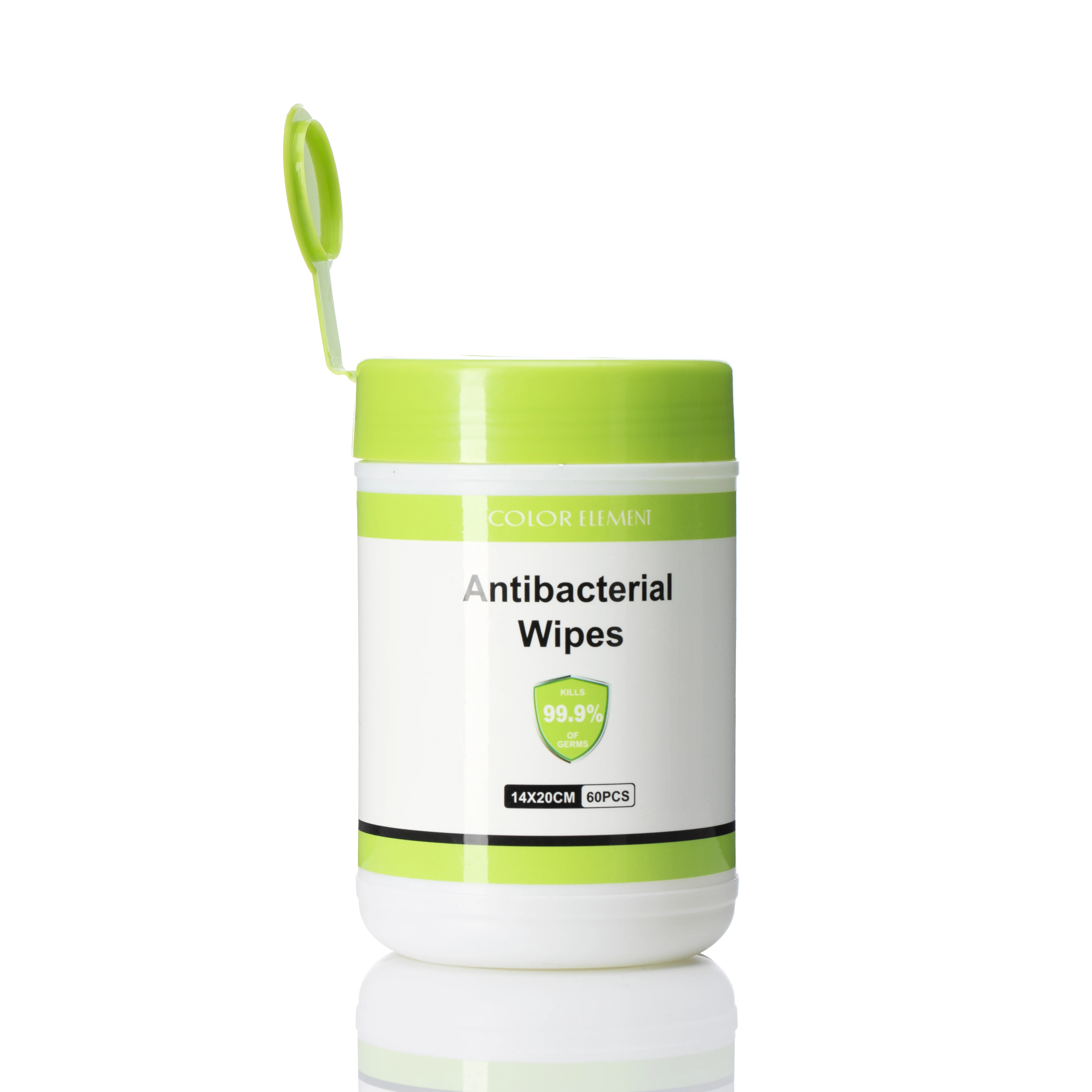 
High Quality Alcohol free 60pcs per Canister Cleaning wet Wipes unscented for baby and adults 