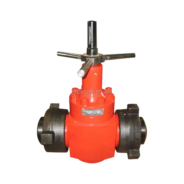 Api 6a 4inch Spm Demco Mud Gate Valves 3000 7500 Psi Emergency