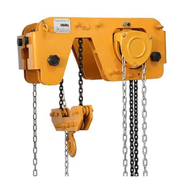 Ultra Low Headroom Geared Trolley Manual Hoist 1ton To 10ton - Buy ...