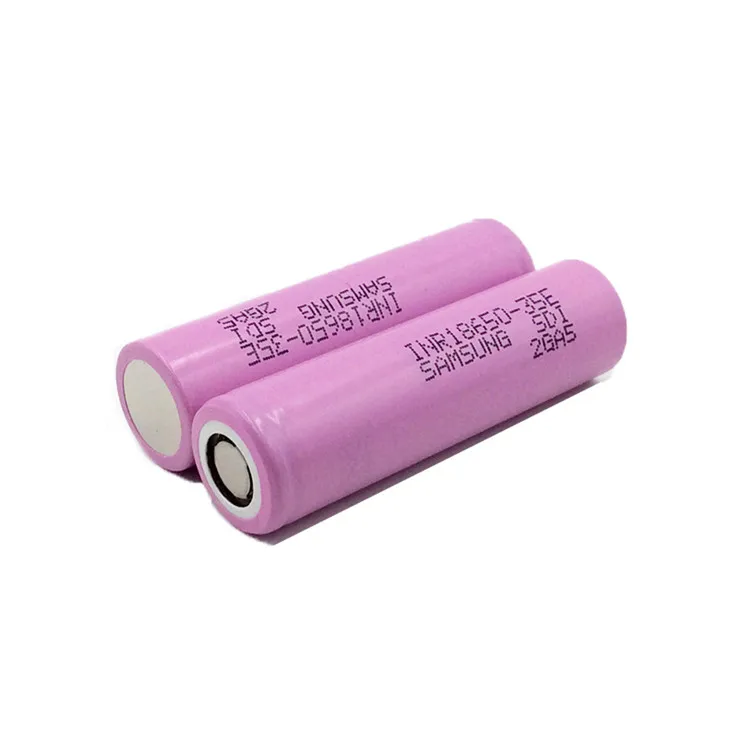 Inr18650-35e Inr18650 35e Pink Inr 18650 Lion 4s1p Sdi 3500mah Lithium ...