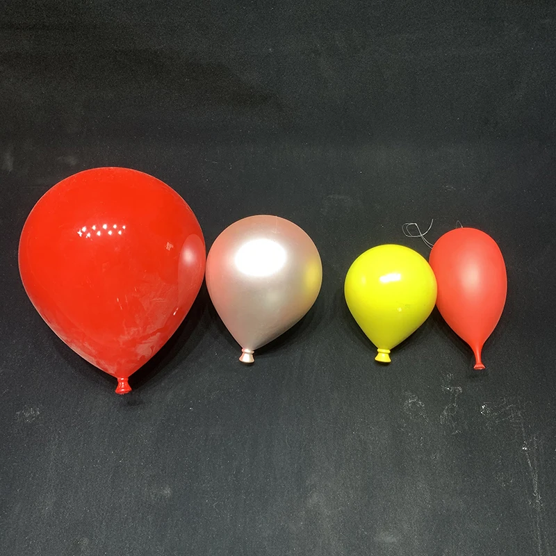 Non Inflatable Hard Hollow Plastic Balloons Balloon Shape Christmas