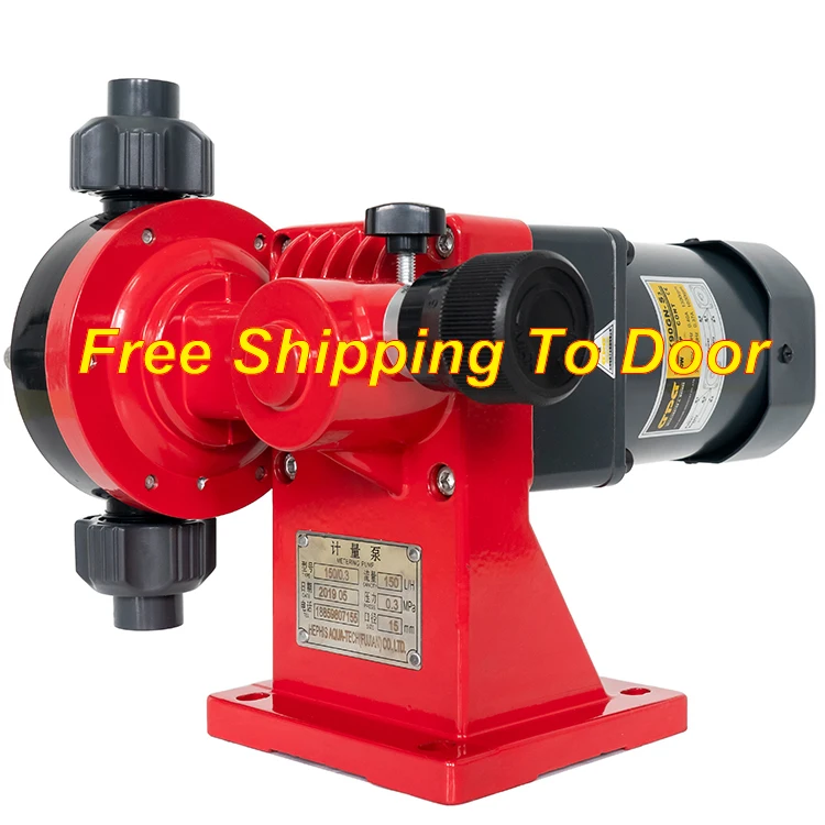 Hephis 5180lph 105bar Volumetric Cup Aqua Metering Pump Adblue Auto Acid Dosing System Pvdf