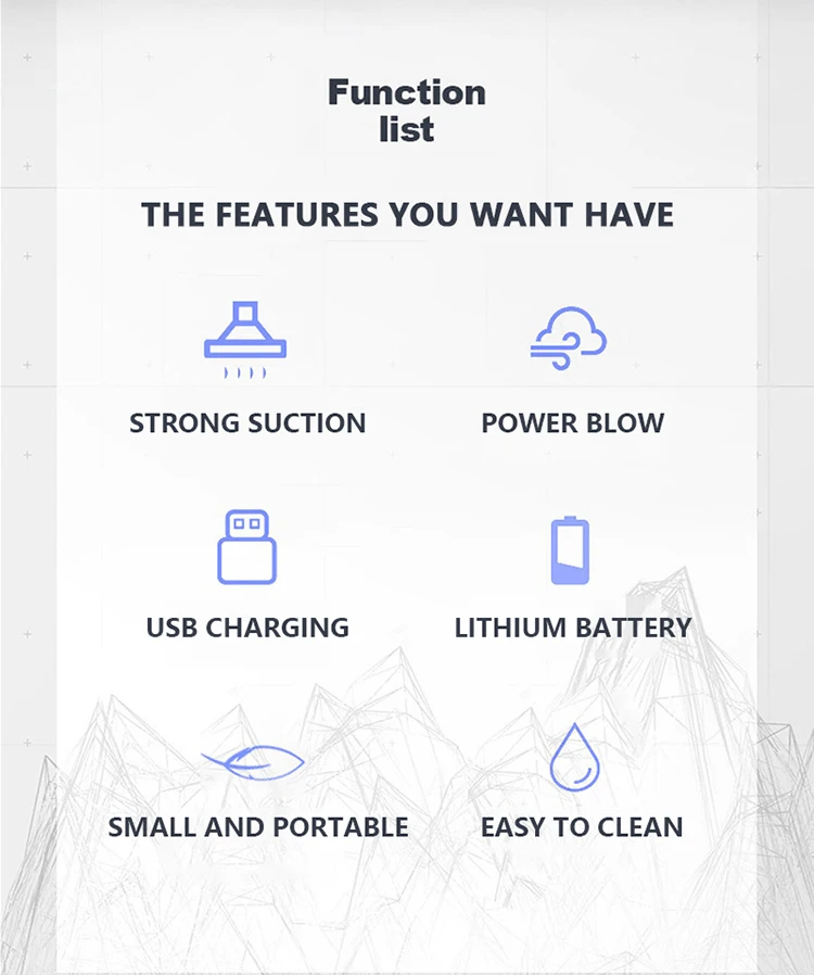 Wireless Car Vacuum Cleaner