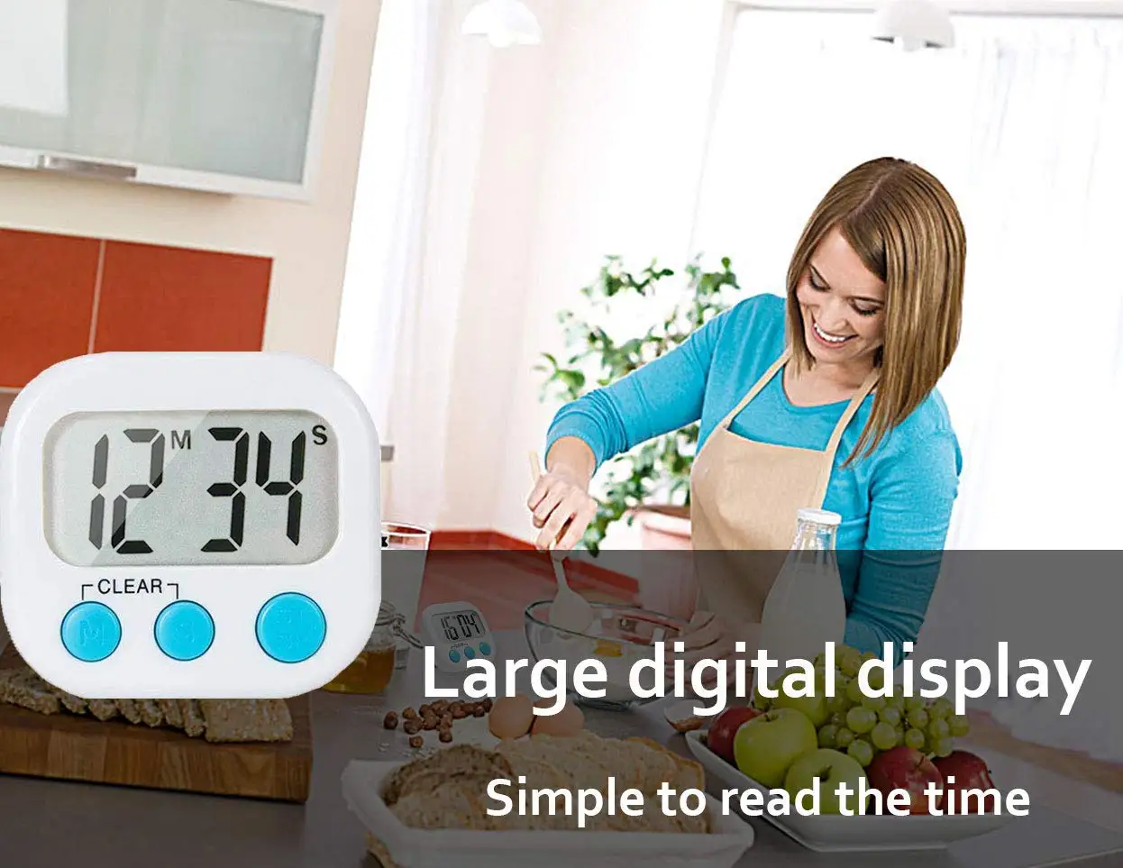 Timer Electronic Digital Lcd Kitchen Timer Small Promotional