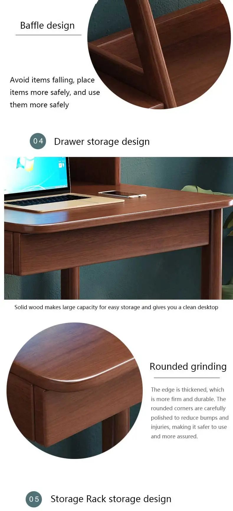 Интегрированный стол в шкаф