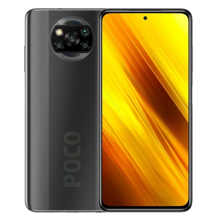global official version xiaomi poco x3 64mp camera 6gb 64gb miui