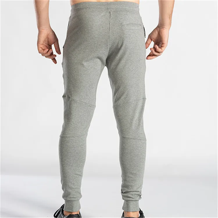 Wholesale Custom Logo Cotton Spandex Blank Men Gym Jogger Pants Mens ...