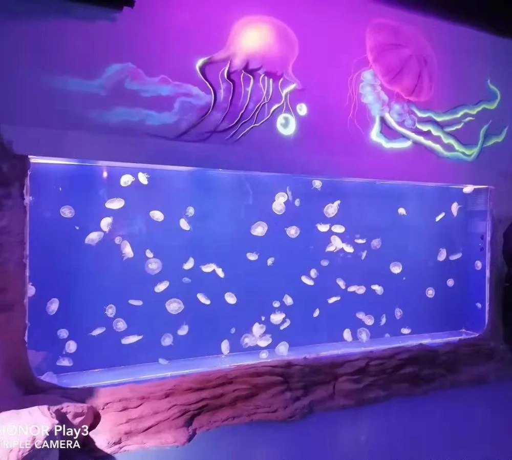 Bestselling Round Fish Tank Jellyfish Tank Artificial Coral Reef