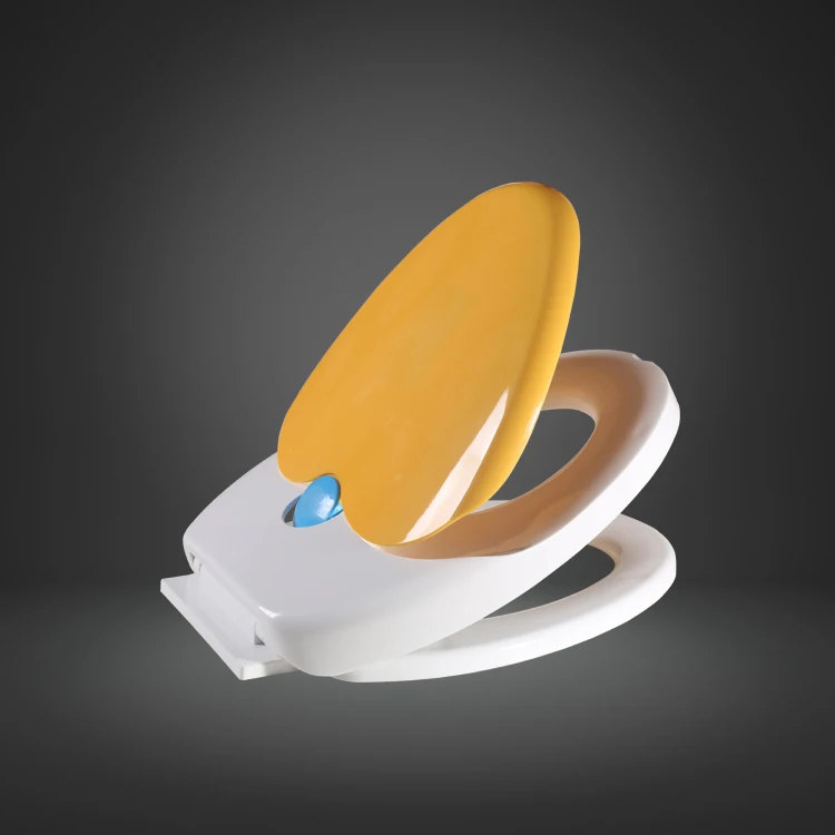 
plastic toilet lid slow down baby and adult toilet seat cover 