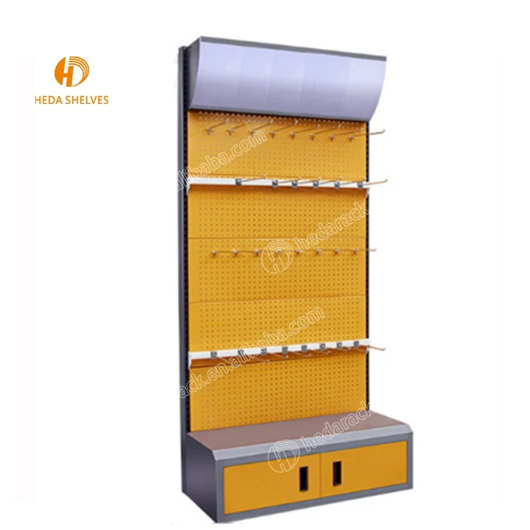 Led Lighting Display Rack With Basket For Retails Store Accessories