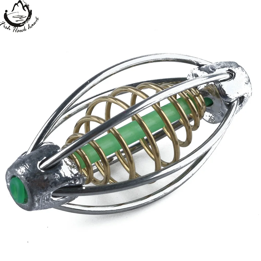 Lead Fishing Carp Catapults Bait Cage Thrower Trap Cage Feeder Fishing Tackle 