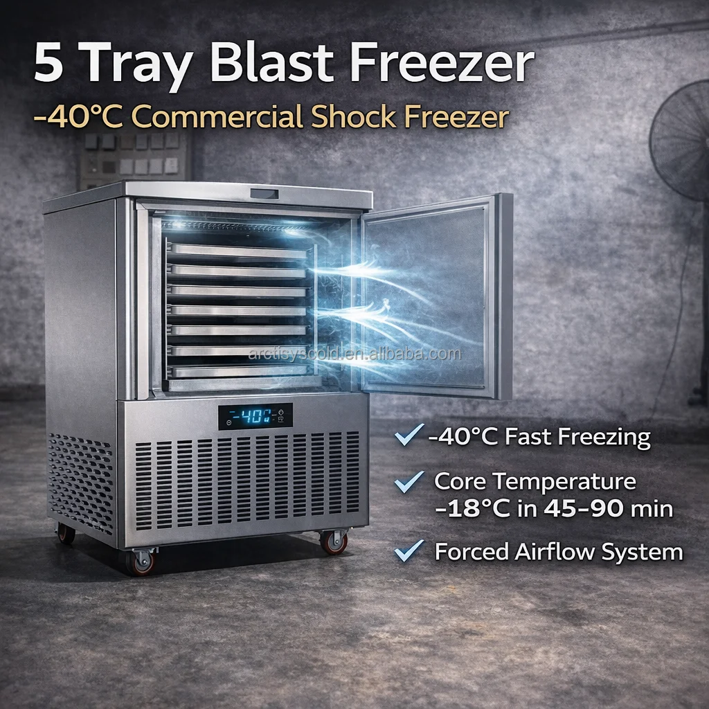 Blast Freezer, 5 Trays, 1.5 - detail 8