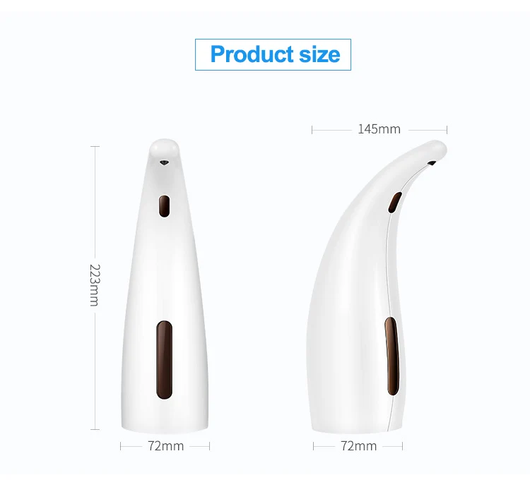 Shenzhen Suppliers Electronic Infrared Sensor Hand Sanitizing Automatic Soap Dispenser Against Virus For Hotel