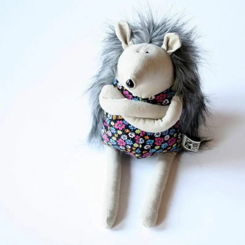 Fashional Style Cheap Stuffed Toy Grumpy Hedgehog