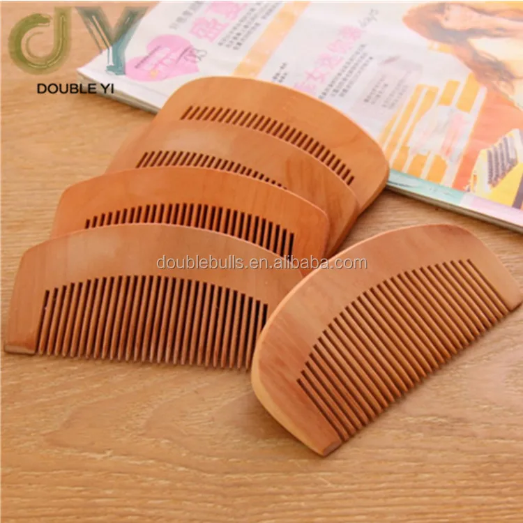 Custom Logo Wooden Antistatic Straight Hair Massage Comb Buy Small