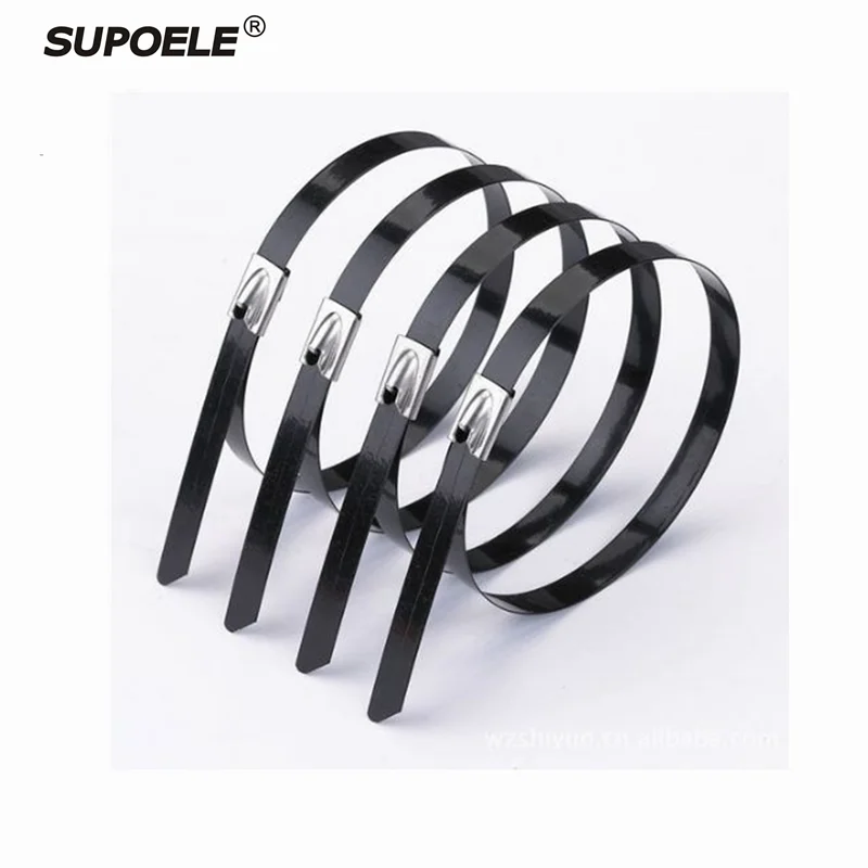 Details about   10pcs 304 Stainless steel cable ties high quality zip tie straps 4.6*300mm NEW 