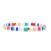 Fashion ladies bracelets stretch bracelet simple miyuki tila beads bracelet