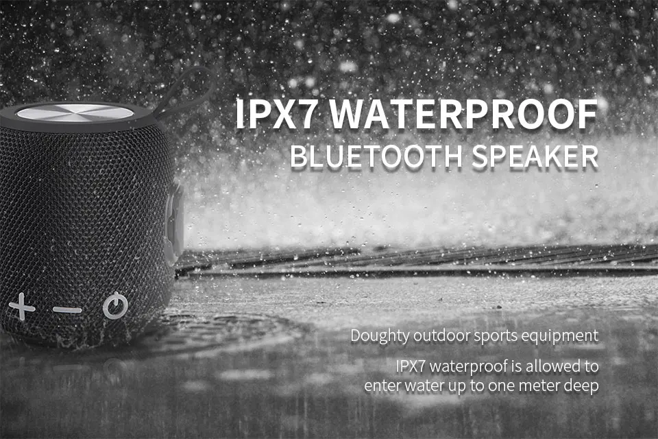 Waterproof portable bluetooth speakers 5W hd sound stereo - ANKUX.COM