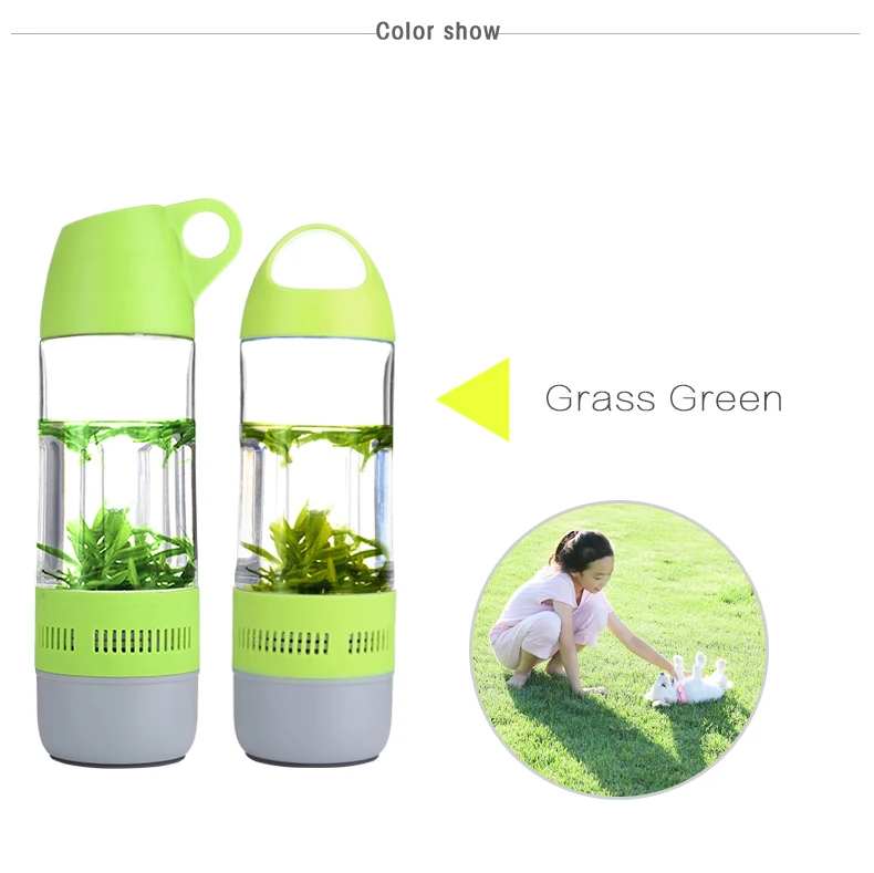 wireless tritan material waterbottle with bluetooth speaker for outdoor bicycle riding - ANKUX Tech Co., Ltd