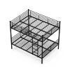 Kids bedroom furniture Children bed cheap Mattress base with Iron Wire Mesh Double bunk beds