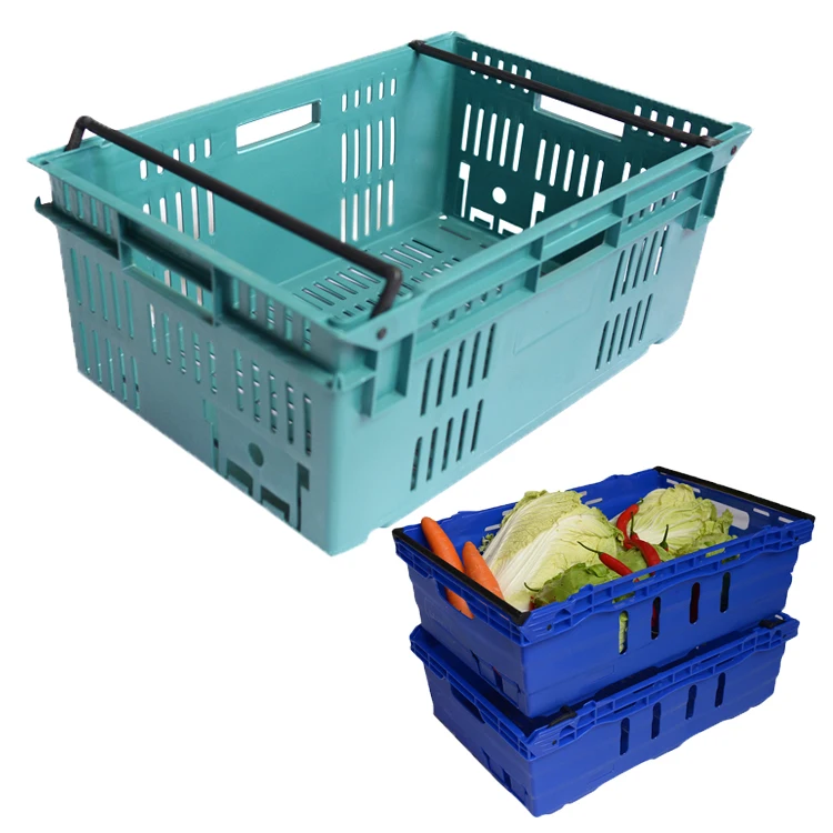 Factory Agricultural Crates Vegetable Harvesting Crates Sale For 25kg