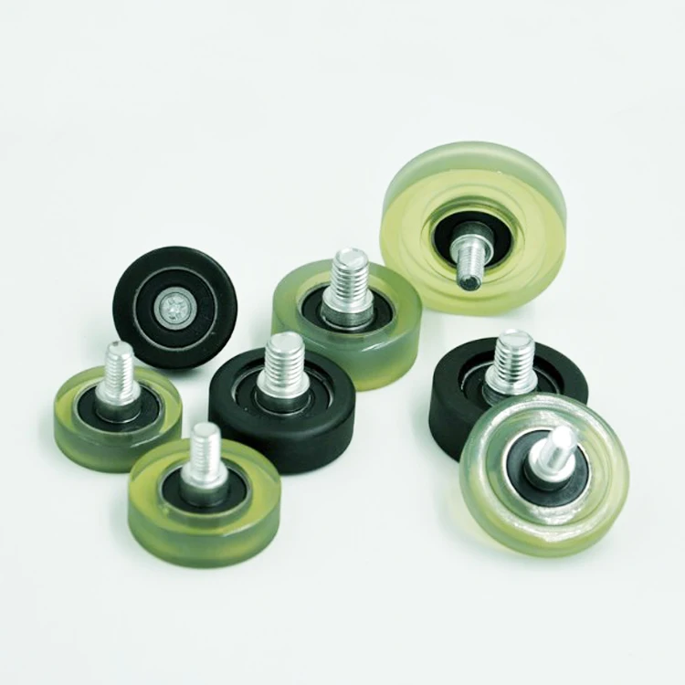 High Quality 40mm 50mm 60mm Plastic Polyurethane Pu Coated Bearings ...