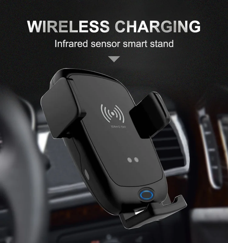 Smart Sensor Car Wireless Charger 10w Mpow Car Phone Mount Wireless ...