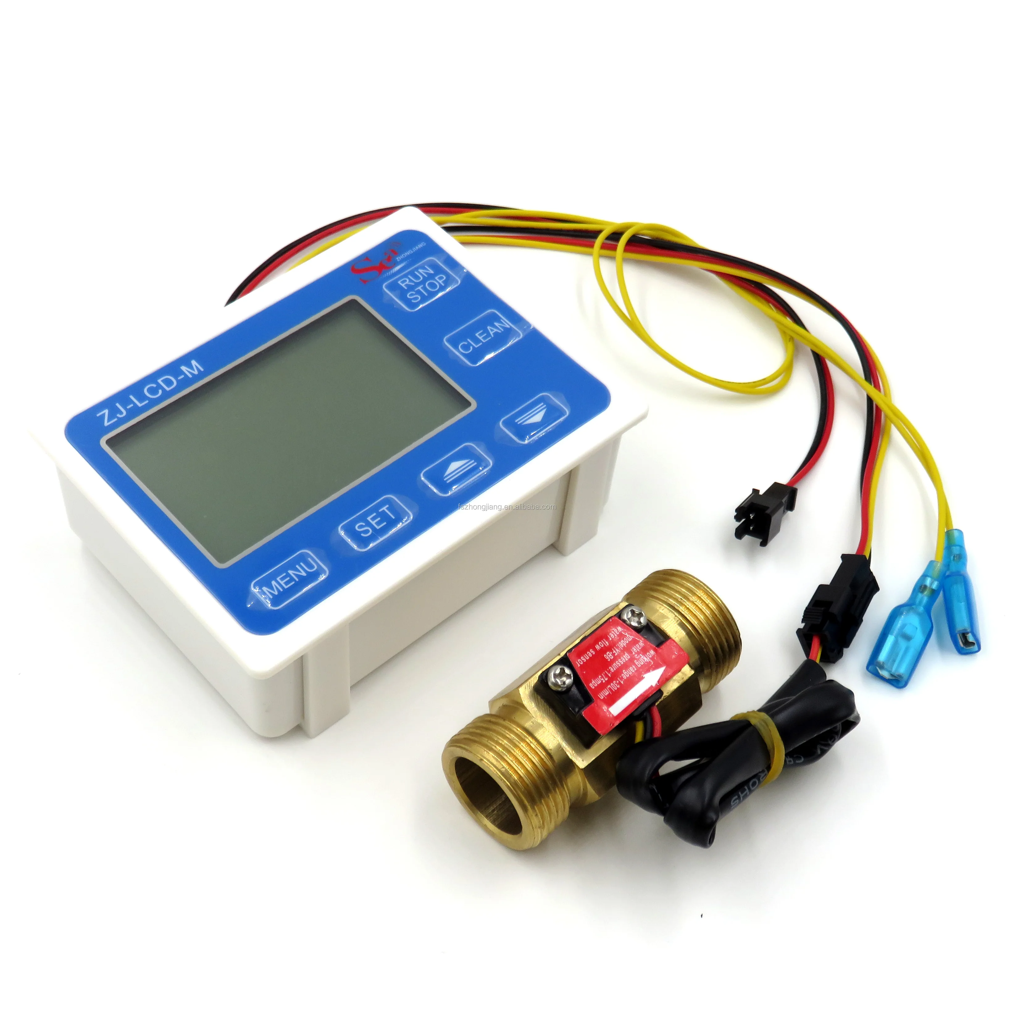 Sea Brass Flow Meter B4 With Electronic Water Meter Fow Quantitative ...