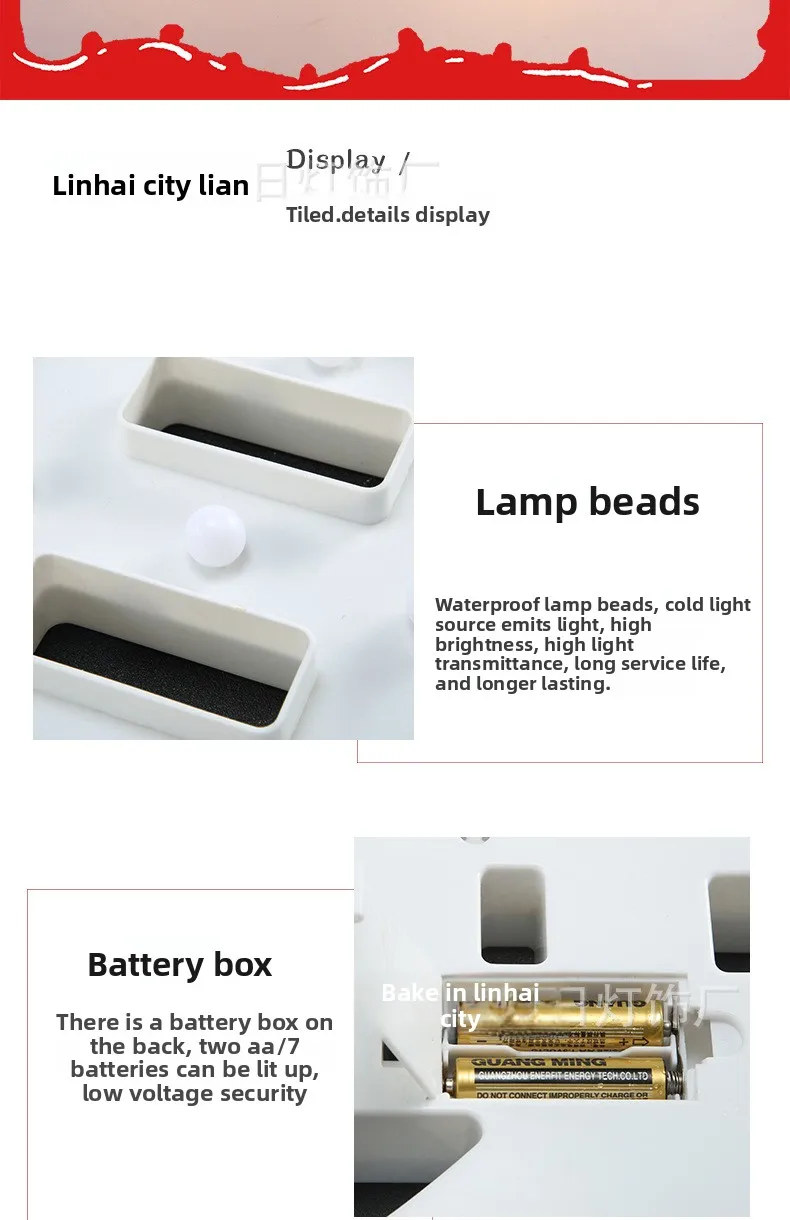 product led boo letter lamp with oil printing halloween scene atmosphere desktop glowing horror prop light sign for decorations-8