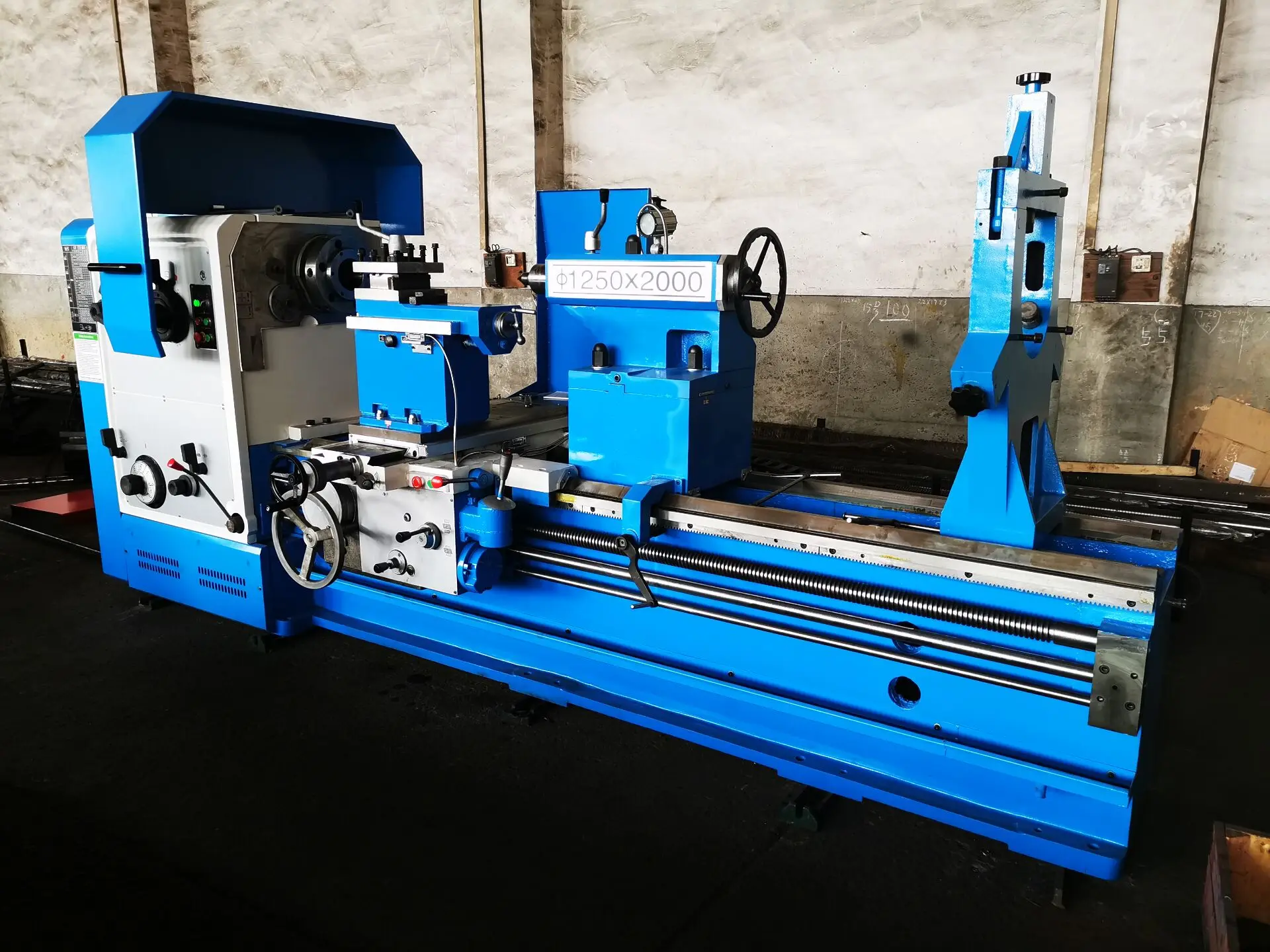 cw6280b conventional horizontal heavy gap lathe machine with ce