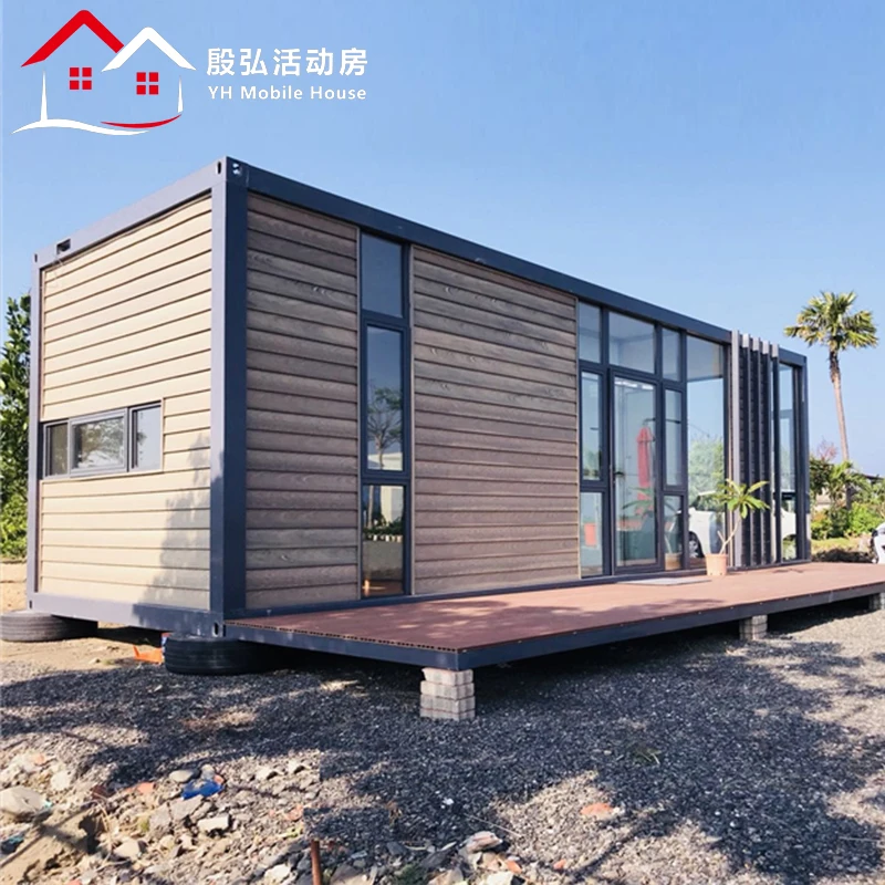 Living Container House Module Container Homes 40ft Luxury Prefabricated