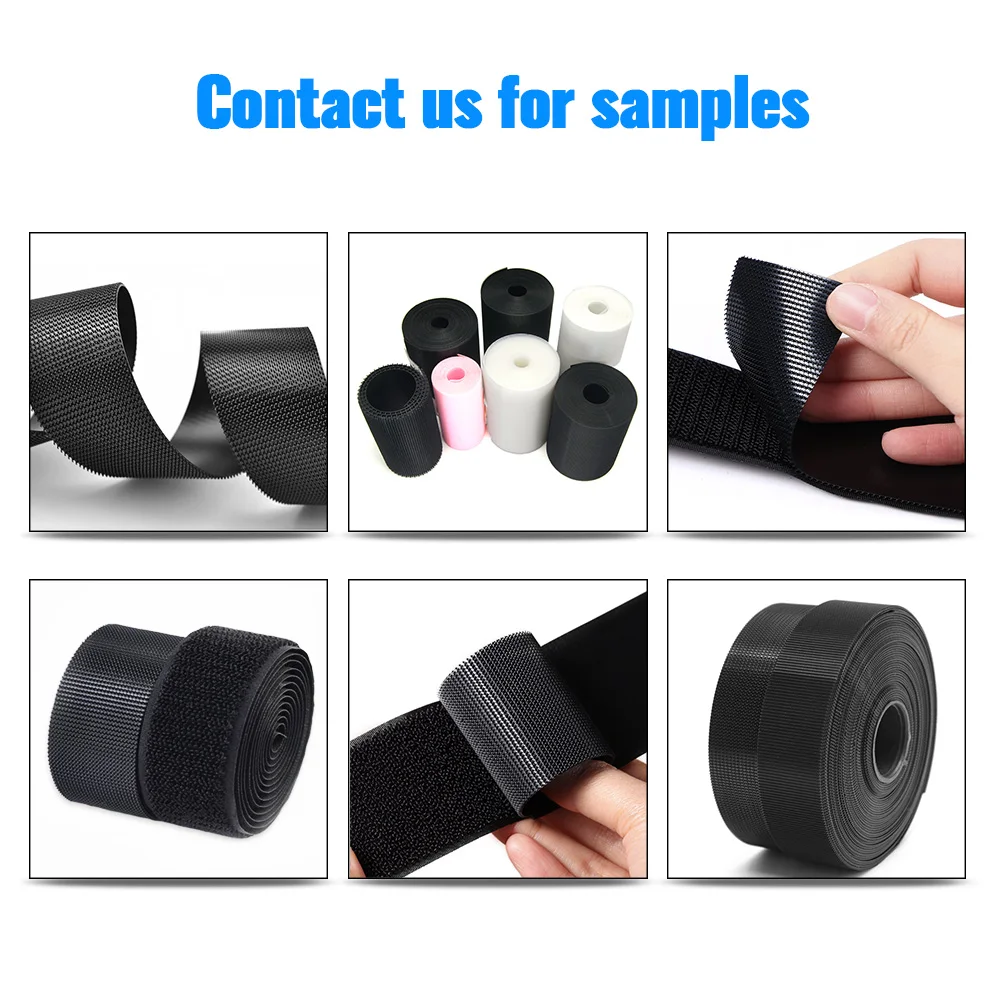 Jiehuan Factory Customized Nylon Eco-friendly Velcroes Tape Hook And ...