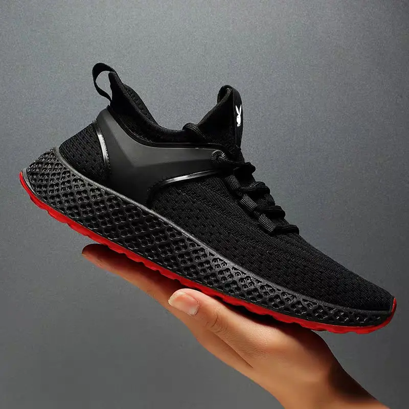 China National New Trend Mesh Men's Sports Casual Shoes For Student ...