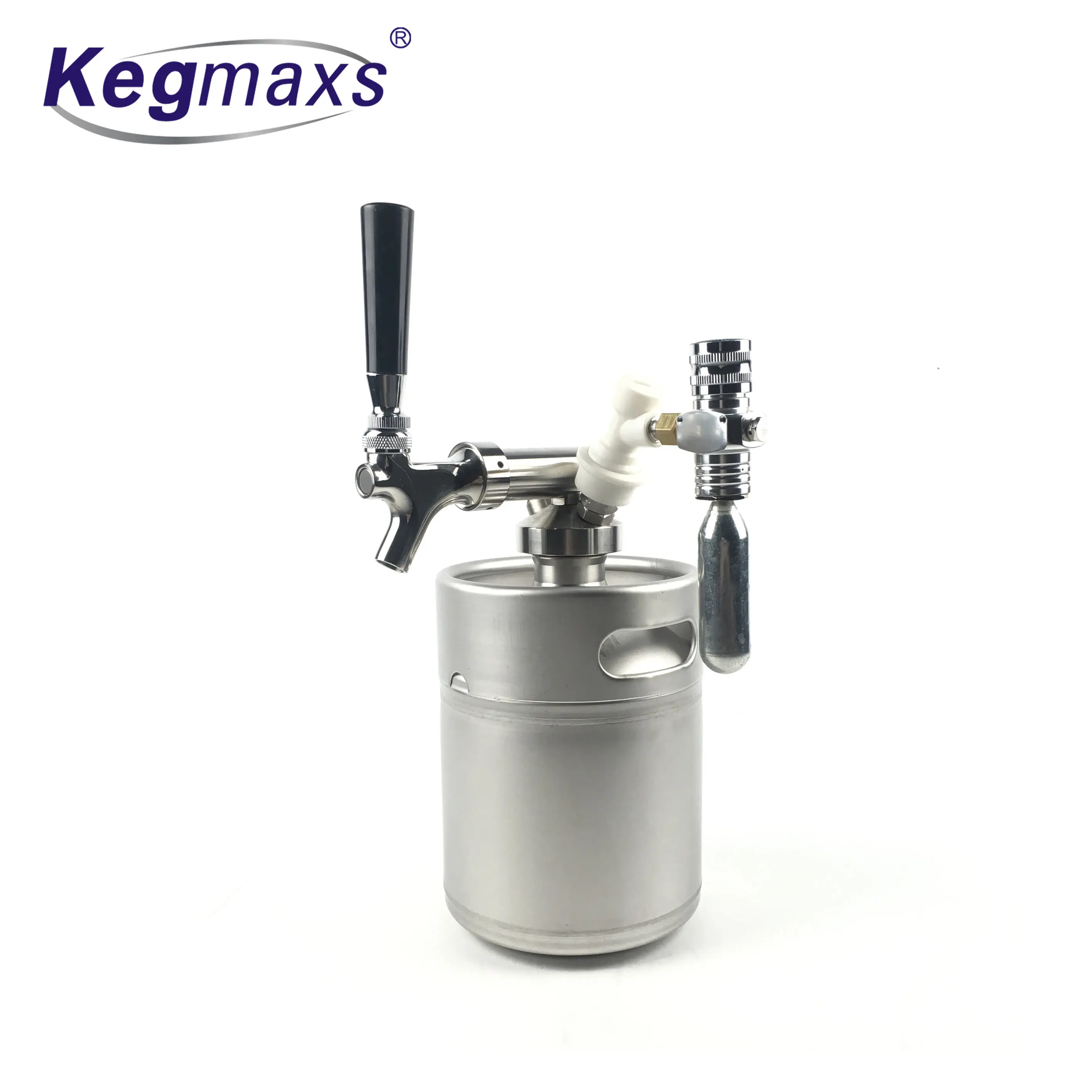 Kegmaxs Beer Growler 5l Mini Beer Keg Stainless Steel Bottle Cornelius