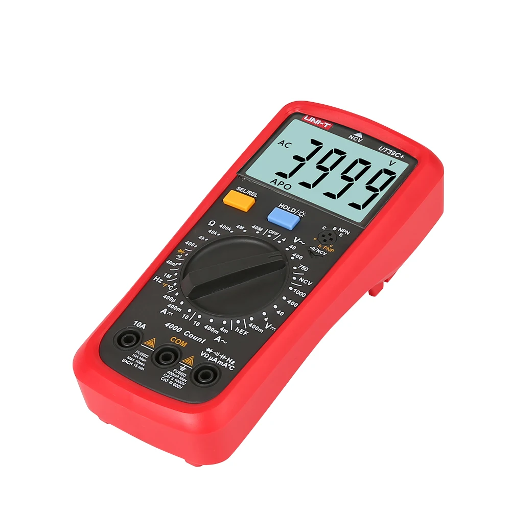 Unit Ut39c+ Multimetro Digital Inductance Capacitance Meter Digital