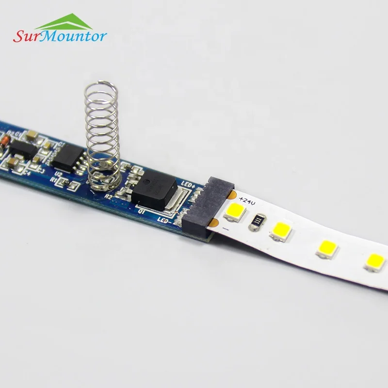 12V LED Dimmer Inline Touch Dimmer LED Sensor Switch Light Switch TD002-TM No Solder