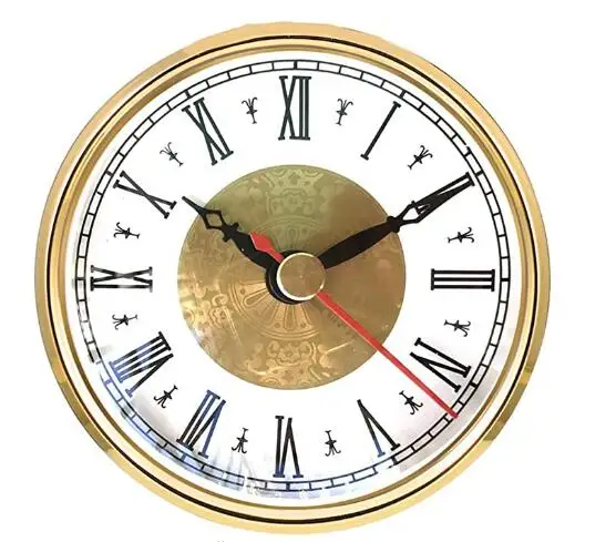 Clock insert 80mm Plastic clock insert fit-ups quartz clock insert ...
