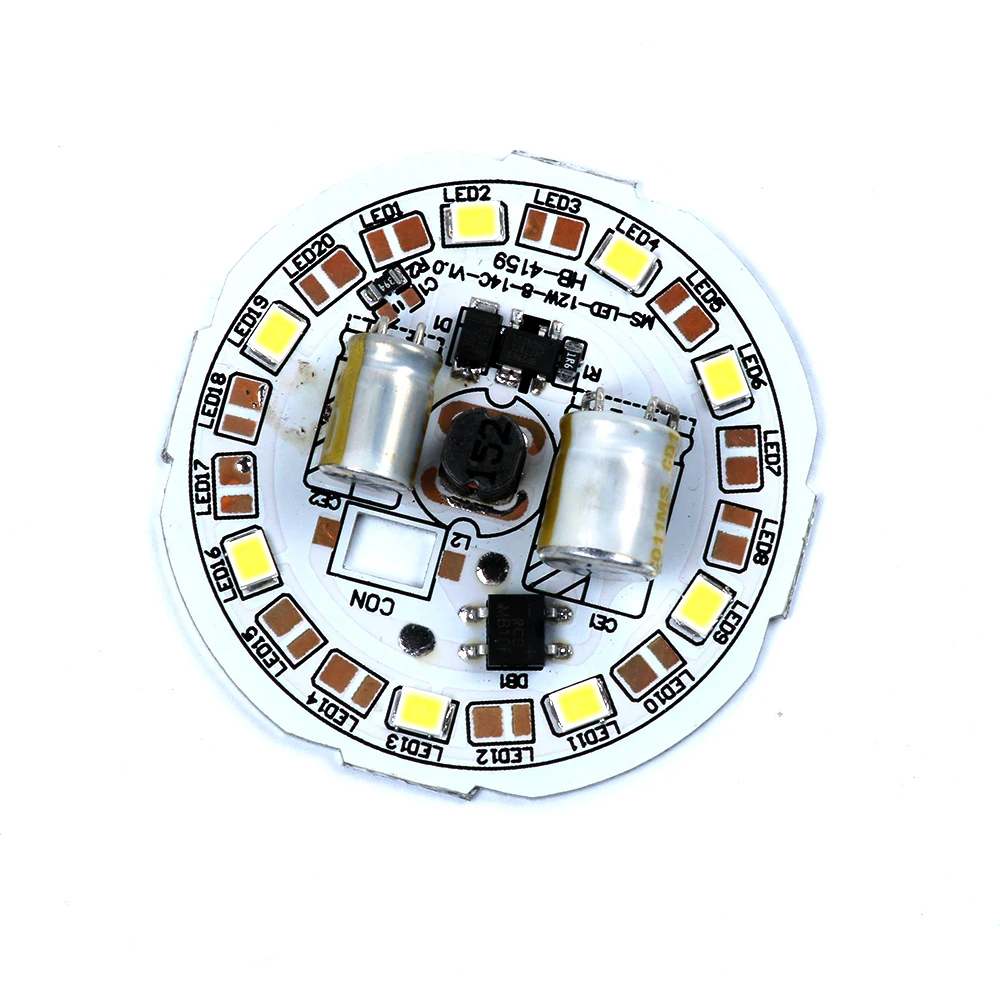 Pcb Design Ac175v-265v Led Single-side Dob Aluminium Pcb Circuit Board ...