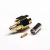 Straight Coaxial RP SMA Male Crimp Connector for RG178 Cable